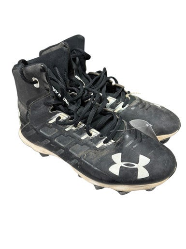 Used Under Armour Adult FB Cleats Black Senior 5 11833-S000166755