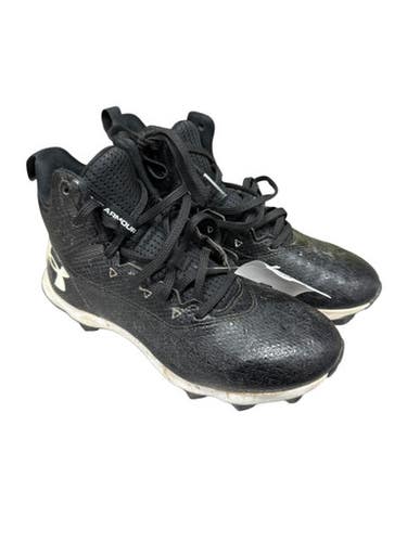 Used Under Armour Adult FB Cleats Black Senior 4.5 11833-S000166756