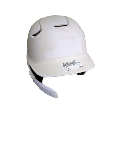 Used Evoshield WHT HELMET Batting Helmet No Mask White LG 11833-S000166853