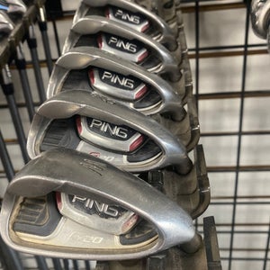 Ping (Used) Right Handed Men's Regular Flex Steel Shaft Iron Set