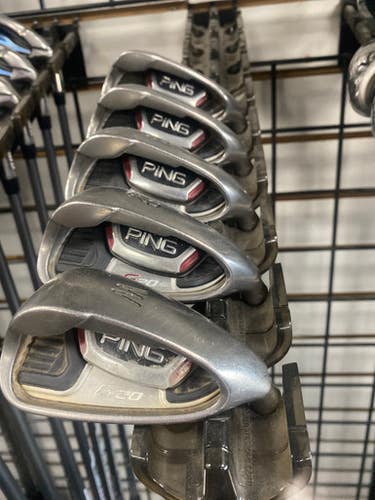 Ping (Used) Right Handed Men's Regular Flex Steel Shaft Iron Set