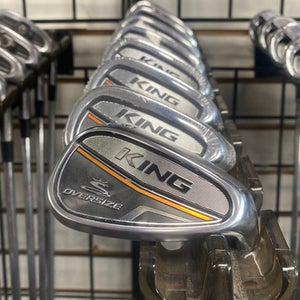 Cobra (Used) Right Handed Men's Graphite Shaft Uniflex Iron Set