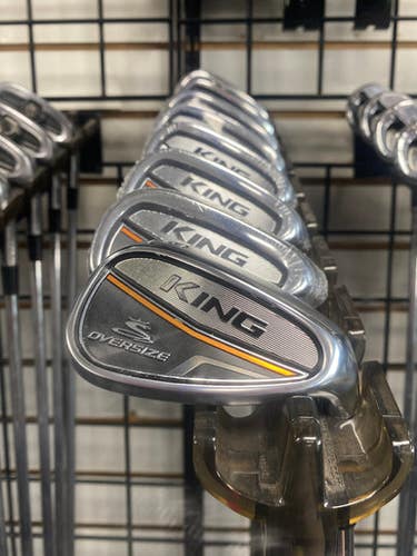 Cobra (Used) Right Handed Men's Graphite Shaft Uniflex Iron Set