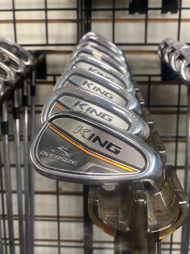 Cobra (Used) Right Handed Men's Graphite Shaft Uniflex Iron Set