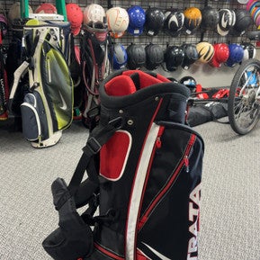 Used Strata RED/BLK/GRAY Mens Stand Bag Red 11793-S000256445