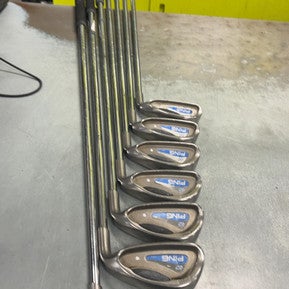 Ping (Used) Right Handed Men's Regular Flex Steel Shaft Iron Set
