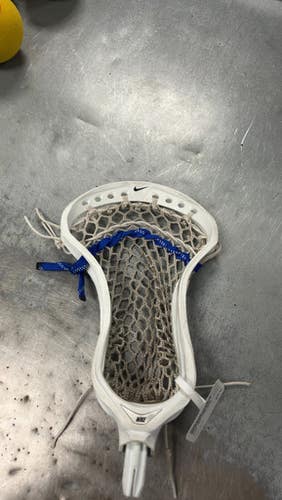 Used Nike CEO FOGO HEAD Mens Lacrosse Head White 11793-S000256786