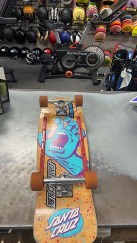 Used Santa Cruz SLIMLINE Longboard Brown 8 3/4" 11793-S000257140
