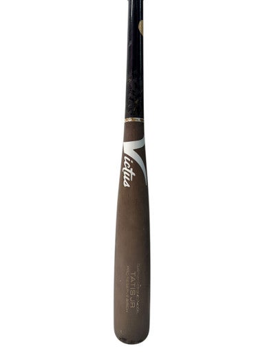 Used Victus TATIS JR BB/SB Wood Bat Black And Tan 30" 11835-S000199584