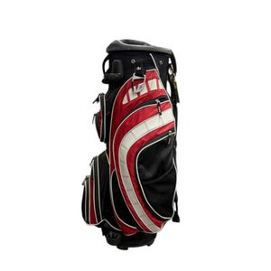 Used Bag Boy REVOLVER Mens Cart Bag Black And Red 11835-S000199616