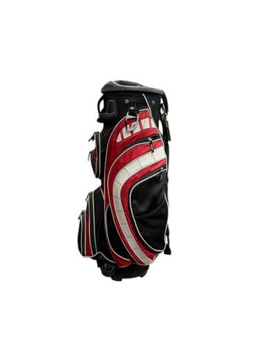 Used Bag Boy REVOLVER Mens Cart Bag Black And Red 11835-S000199616