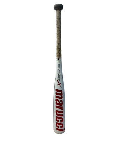 Used Marucci CAT X BB/SB USSSA 2 3/4 Bat White And Red 27" 11835-S000199133