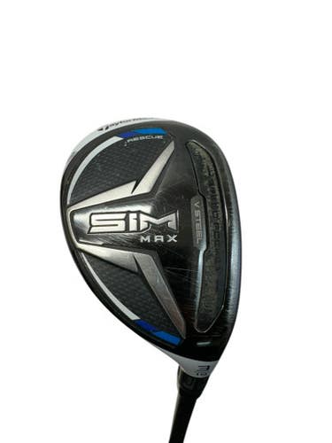 Used Taylormade SIM 2 MAX Mens Hybrid Club RH 3 Hybrid 11835-S000199167