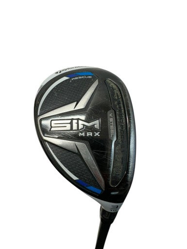 Used Taylormade SIM 2 MAX Mens Hybrid Club RH 3 Hybrid 11835-S000199167