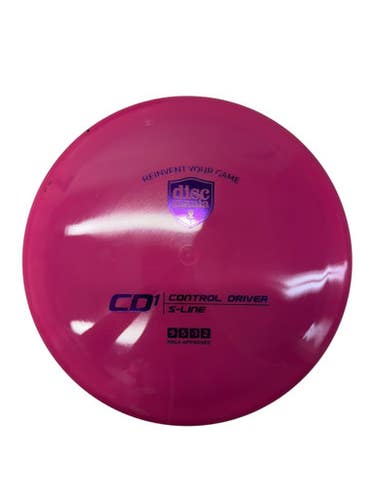 Used Discmania S LINE CD1 Disc Golf Driver Pink 169g 11835-S000199392