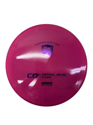 Used Discmania S LINE CD1 Disc Golf Driver Pink 169g 11835-S000199392