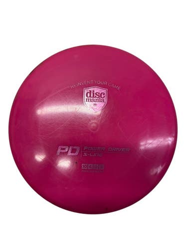 Used Discmania S LINE PD Disc Golf Driver Pink 176g 11835-S000199396