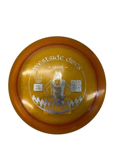Used Westside VIP GIANT Disc Golf Driver Orange 11835-S000199402
