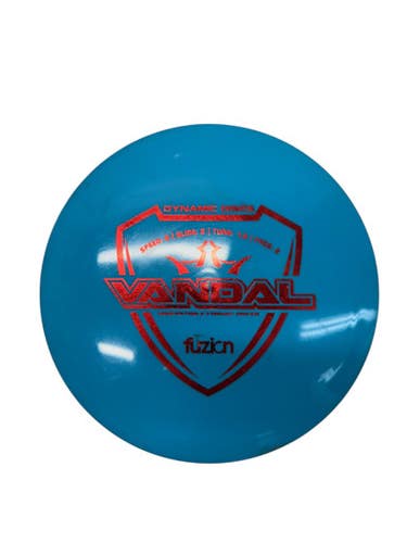 Used Dynamic Discs FUZION VANDAL Disc Golf Driver Royal Blue 174g 11835-S000199406