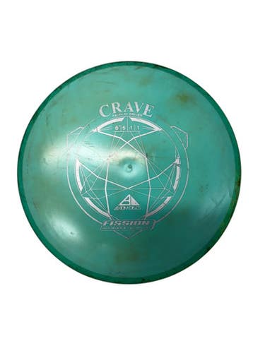 Used Axiom FISSION CRAVE Disc Golf Driver Green 11835-S000199417