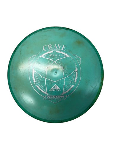 Used Axiom FISSION CRAVE Disc Golf Driver Green 11835-S000199417