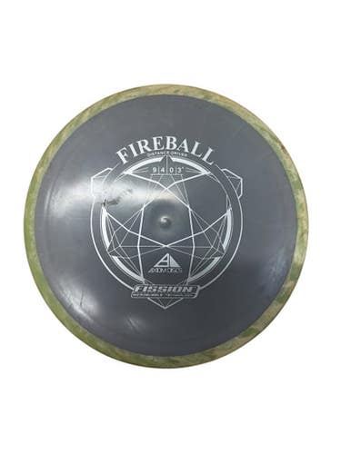 Used Axiom FISSION FIREBALL Disc Golf Driver Grey 173g 11835-S000199422
