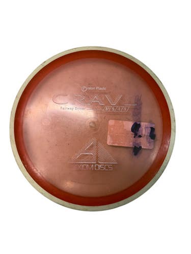 Used Axiom PROTON CRAVE Disc Golf Driver Red 11835-S000199442