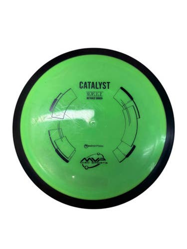 Used MVP NEUTRON CATALYST Disc Golf Driver Neon Green 166g 11835-S000199440