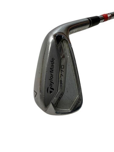Used Taylormade P770 Mens Individual Iron RH Silver 7 Iron 11835-S000199464