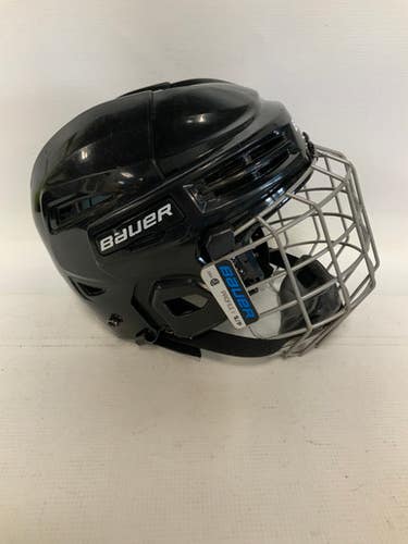 Used Bauer IMS 5.0 Helmet Cage Combo Black SM 11823-S000035239