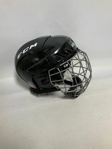 Used CCM FL40 Helmet Cage Combo Black SM 11823-S000035236