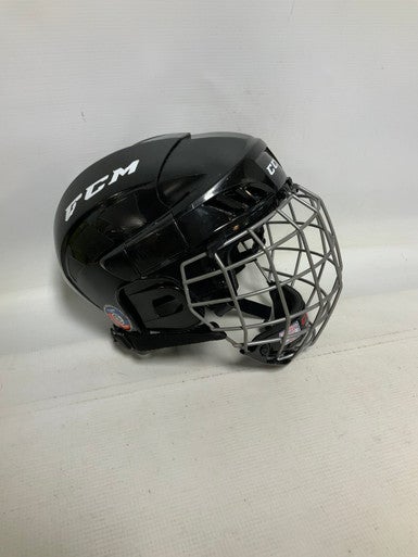 Used CCM FL40 Helmet Cage Combo Black SM 11823-S000035236