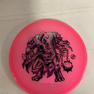 Used Discraft RAPTOR JAWBREAKER Disc Golf Driver Pink 173g 11823-S000035207