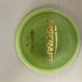 Used Discraft RAPTOR ESP Disc Golf Driver Green 11823-S000035206