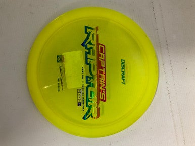 Used Discraft CAPTAINS RAPTOR P ULIBARRI Disc Golf Driver Yellow 11823-S000035199