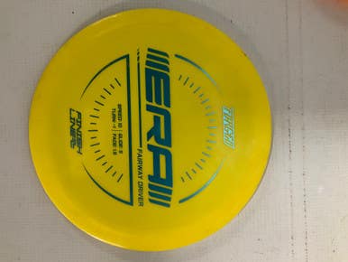 Used Finish Line FORGED ERA Disc Golf Driver Yellow 11823-S000035197