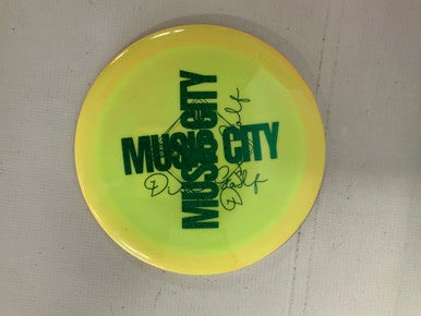 Used Innova DESTROYER MUSIC CITY Disc Golf Driver Yellow 173g 11823-S000035196