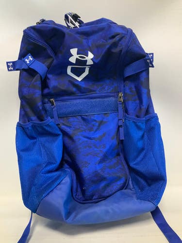 Used Under Armour BLUE BB/SB Player Backpack Royal Blue 11823-S000035177