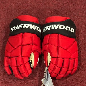 New Jersey Devils Sher-Wood Rekker Morph 1 Pro Gloves 14" (New) Item#NJO