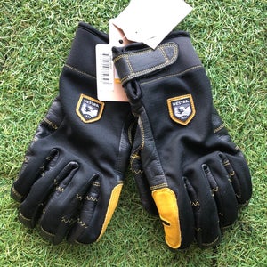 Black One Size Fits All Men's Hestra Gloves (New)