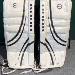 Used Junior Koho REV2 Goalie Leg Pads 24" +1