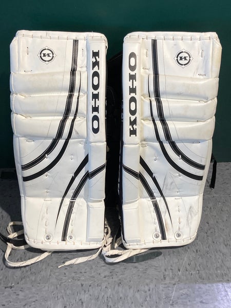 Used Junior Koho REV2 Goalie Leg Pads 24" +1