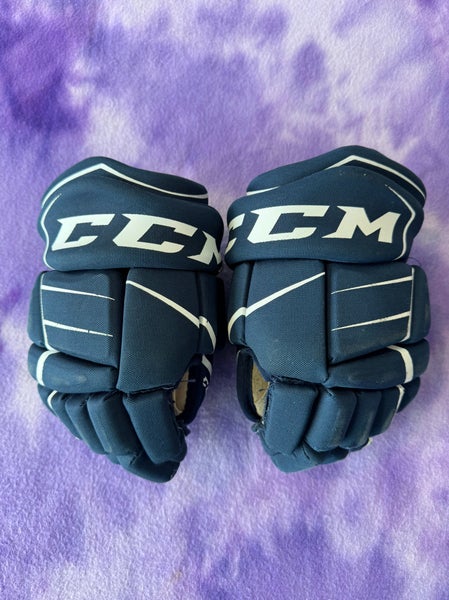Blue Junior CCM JetSpeed FT350 Gloves 11" (Used)