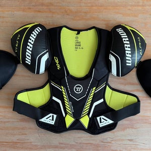 Men's Large Senior Warrior Alpha DX4 Shoulder Pads (Used)