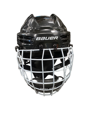 Used Bauer IMS 5.0 S Helmet Cage Combo Black SM 11613-S000170293