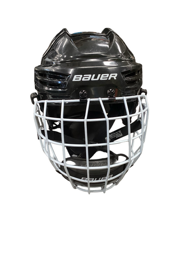 Used Bauer IMS 5.0 S Helmet Cage Combo Black SM 11613-S000170293