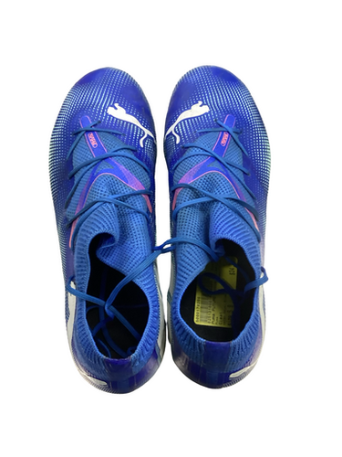 Used Puma FUTURE Soccer Cleats Royal Blue Senior 9 11613-S000170286