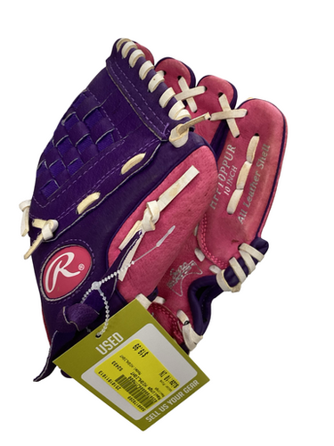 Used Rawlings HIGHLIGHT BB/SB Glove T-ball Pink 10" 11613-S000170269