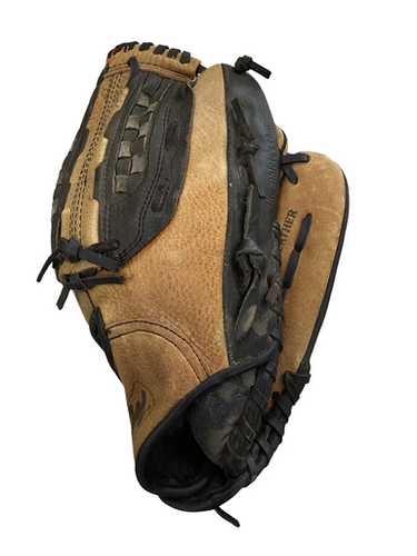Used MacGregor DEEP GRIP POCKET BB/SB Glove RH Throw Brown 12" 11613-S000170264
