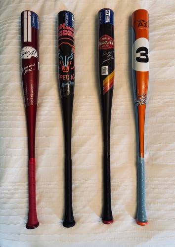 2025 Combat MFG Spec A1 Alloy BBCOR Certified Bat (-3) 29 oz 32" (New)
